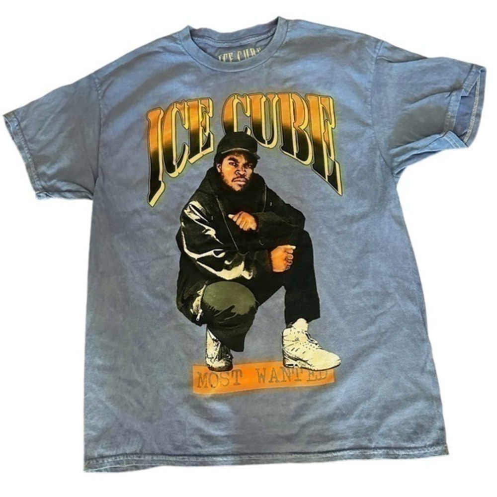 Ice Cube Most Wanted Short Sleeve Tee - Size Large